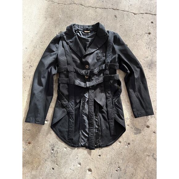 Comme Des Garçons SS 2014 Caged‎ Harness Jacket Size Small - Picture 1 of 11